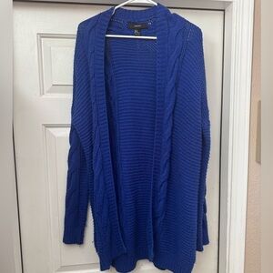 Forever 21 royal blue cardigan/sweater